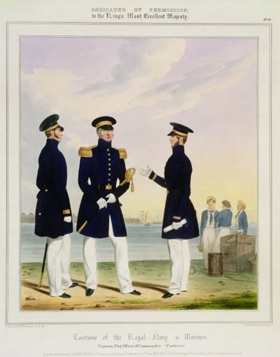 Captain, Flag Officer and Commander (Undress) plate 9 from 